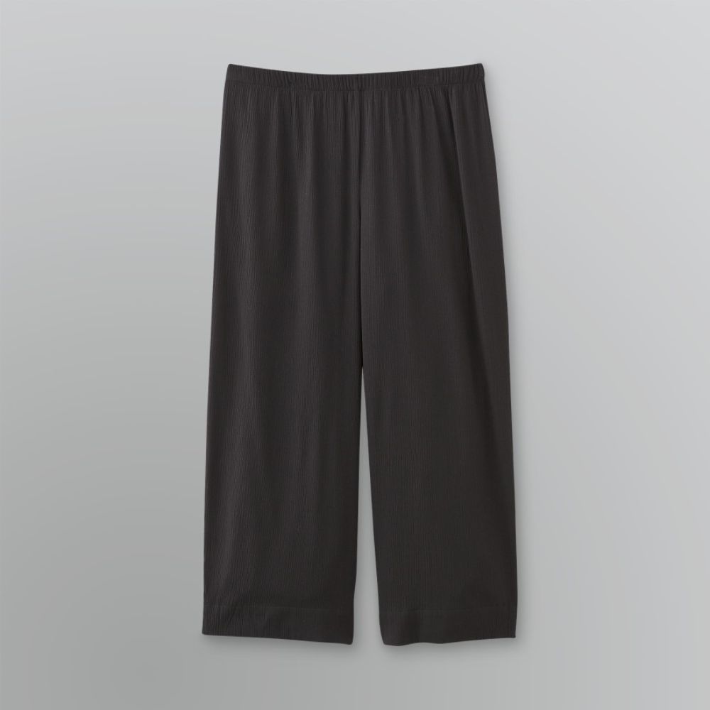 Jaclyn Smith Petite's Crepon Crop Pants at Kmart.com