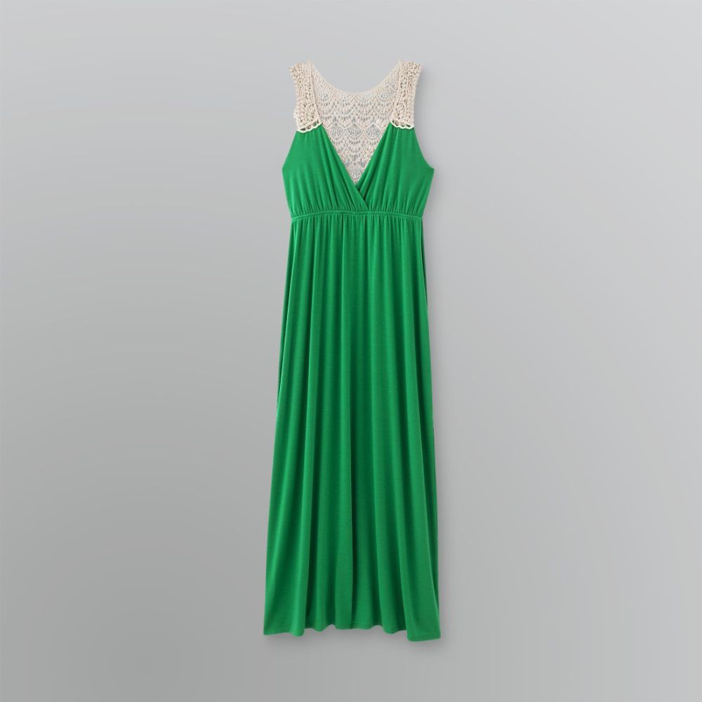 Route 66 Women's Crochet Back Maxi Dress at Kmart.com