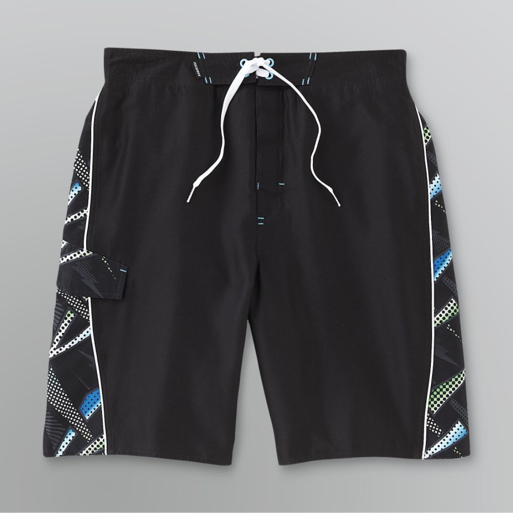 Joe Boxer Young Men's Graphic Colorblock Swim
