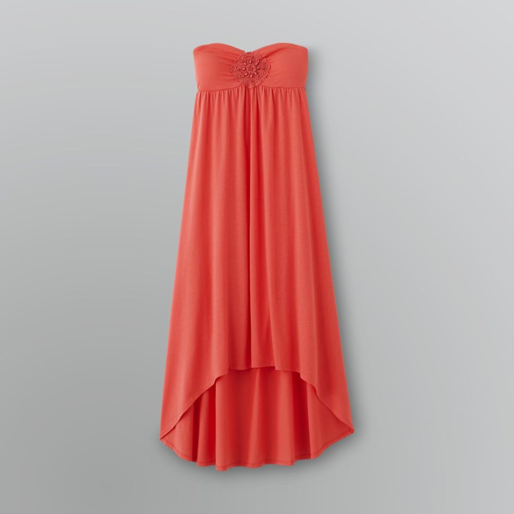 Glo Women's Strapless High/Low Maxi Dress at Kmart.com