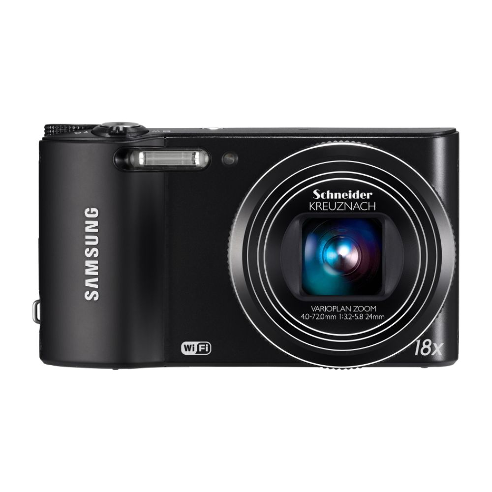 Samsung 14.2MP 18X Long Zoom Smart Wi-Fi Digital Camera WB150F (Black) at Sears.com
