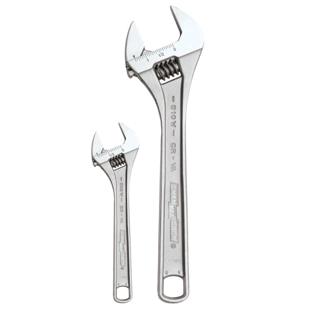 Channellock&nbsp; 2 pc. Chrome Wrench Set
