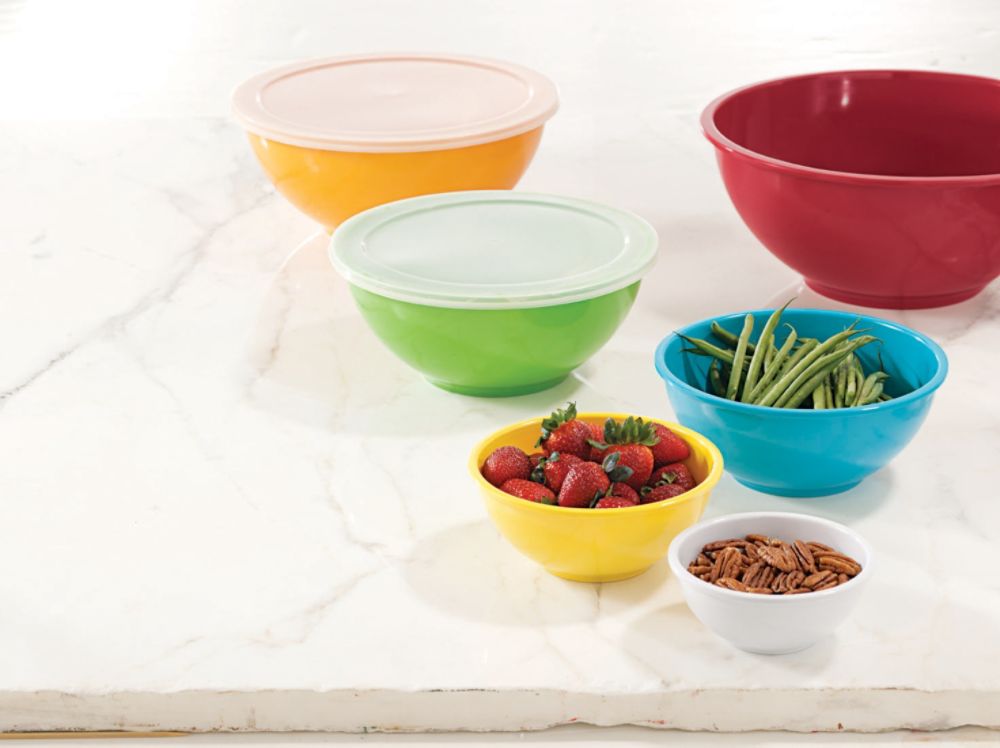 Sandra by Sandra Lee 6pc Melamine Bowl Set
