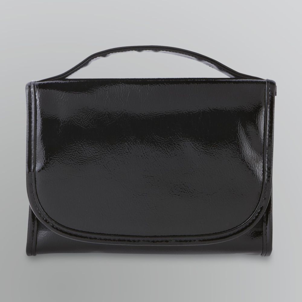 Allegro Cosmetic Bag Patent Hanging Black at Sears.com