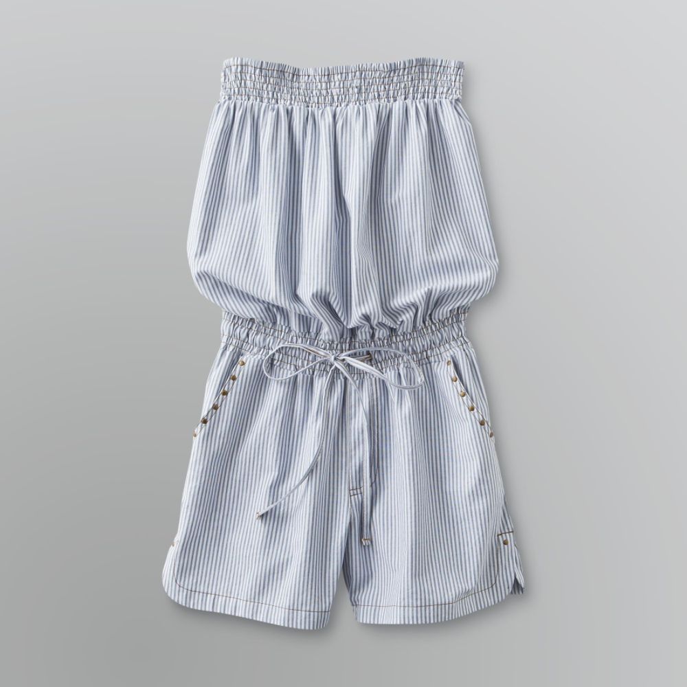 Dream Out Loud by Selena Gomez Junior's Strapless Striped Romper at Kmart.com