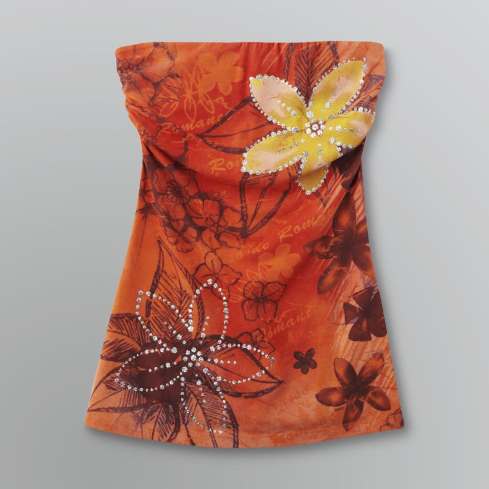 Bongo Junior's Floral Orange Tube Top at Kmart.com