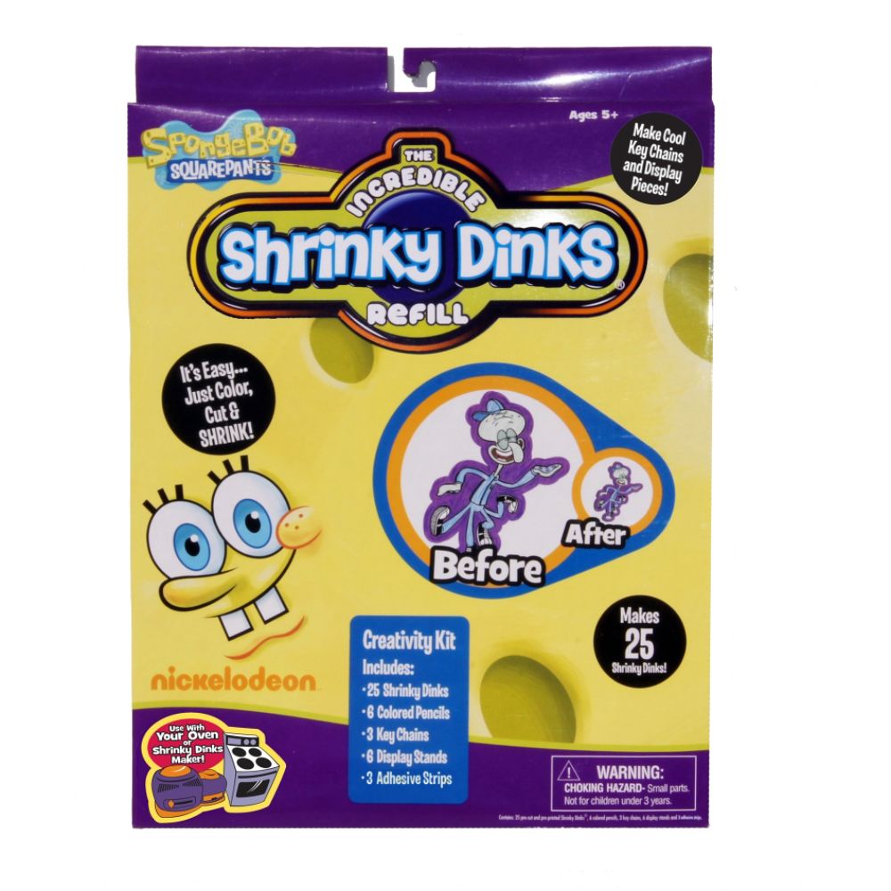 SHRINKY DINKS CREATIVITY KIT - SpongeBob at Kmart.com