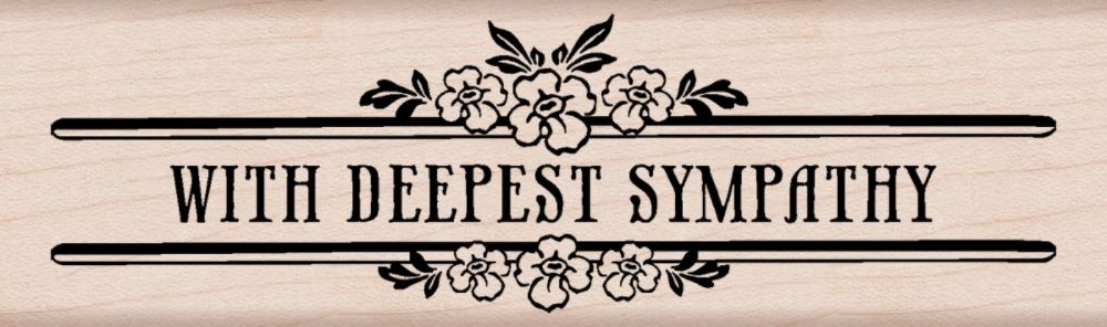 Hero Arts Mounted Rubber Stamps, Deepest Sympathy at Kmart.com