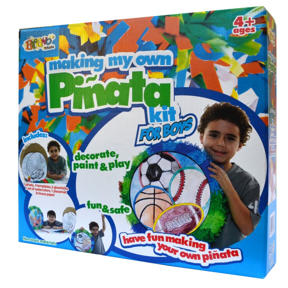 Playworld Making My Own Pinata Race Car and Sports Ball Kit at Kmart.com