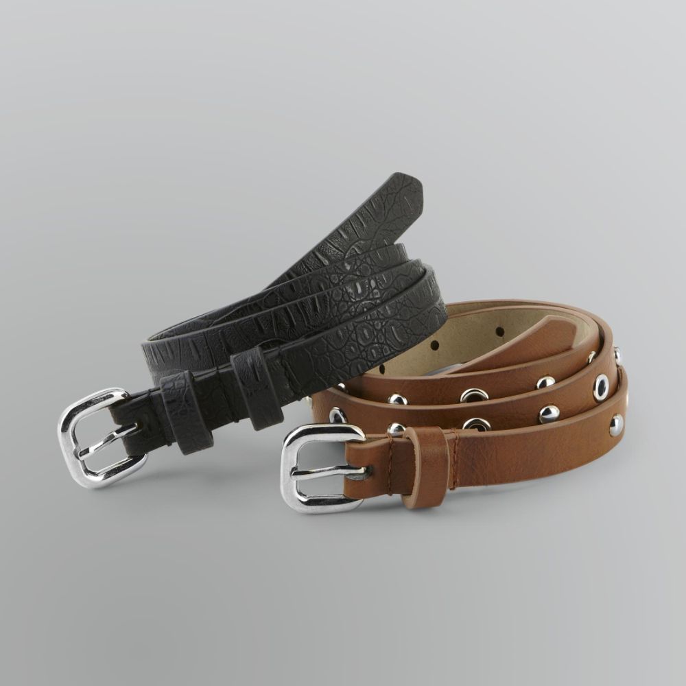 Apostrophe Women's Skinny Belt Set at Sears.com