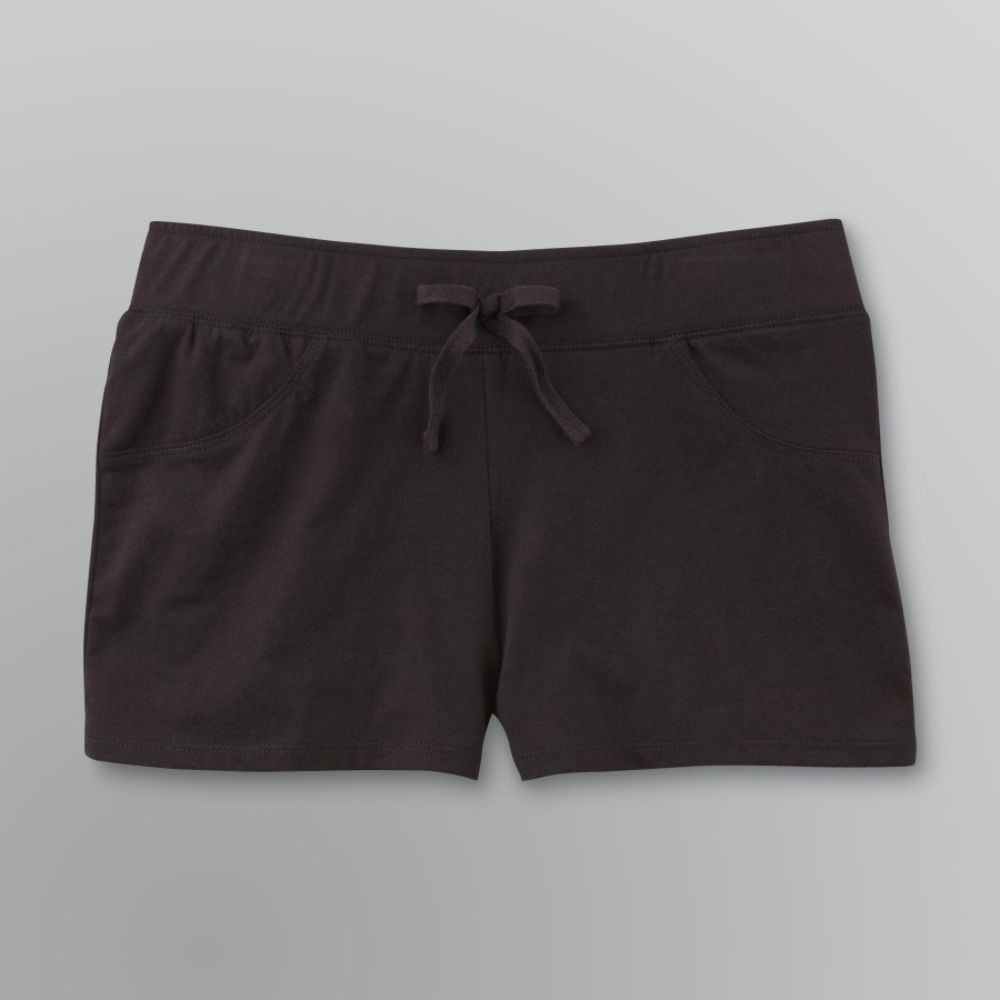 Canyon River Blues Girl's Plus Knit Shorts - Black at Kmart.com