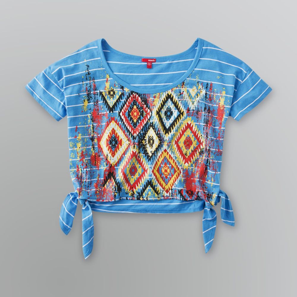 Bongo Junior's Tie-Waist Graphic T-Shirt at Kmart.com