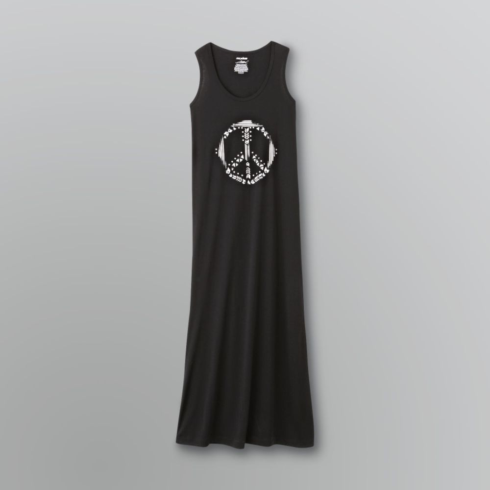Joe Boxer Women's Studded Peace Sign Maxi Dress at Kmart.com