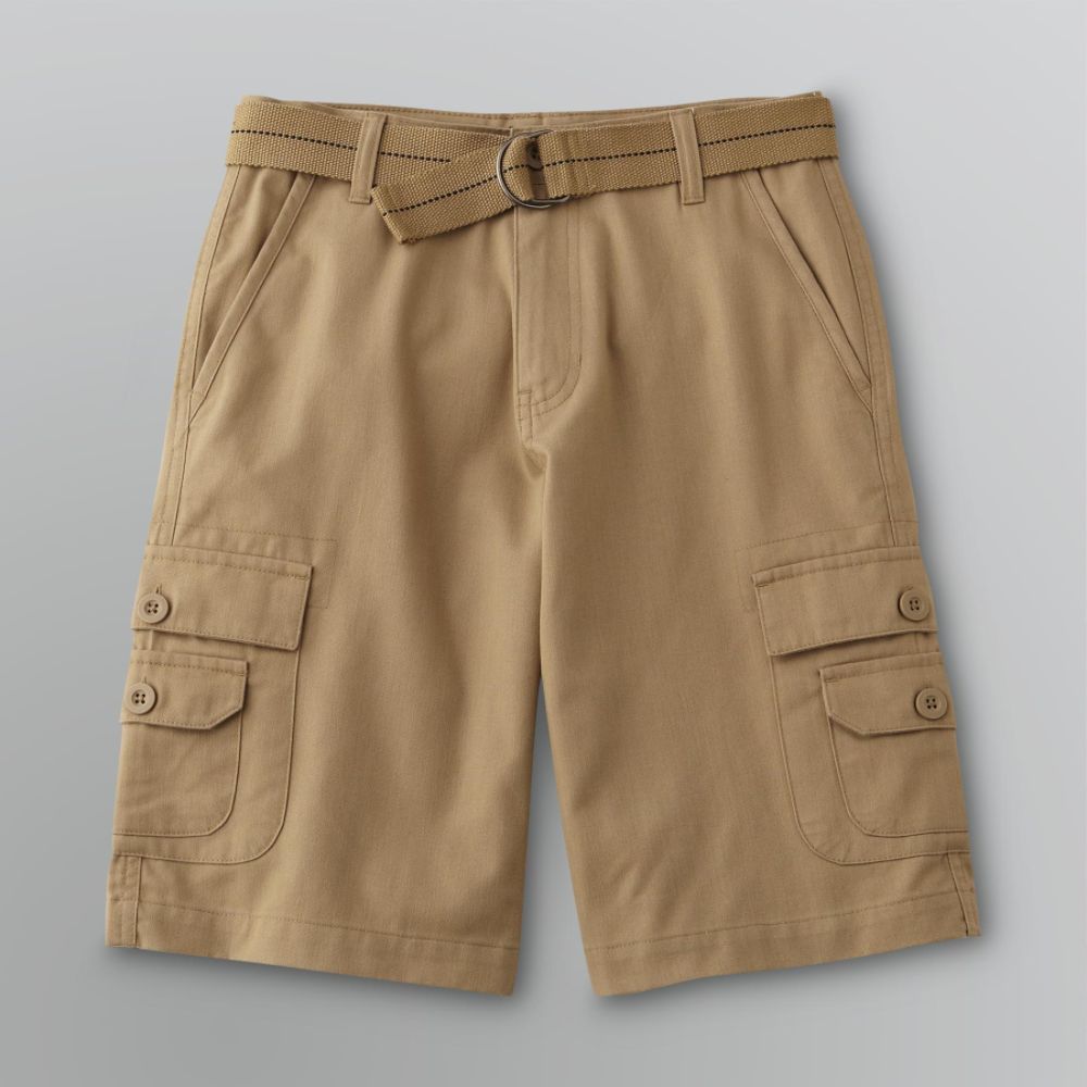 US Polo Assn. Boys' Dress Cargo Shorts With Web Belt at Sears.com
