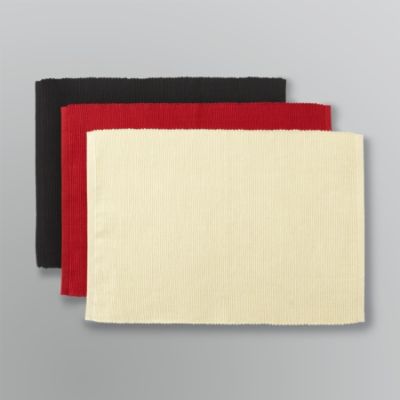 Essential Home Ribbed Place Mat