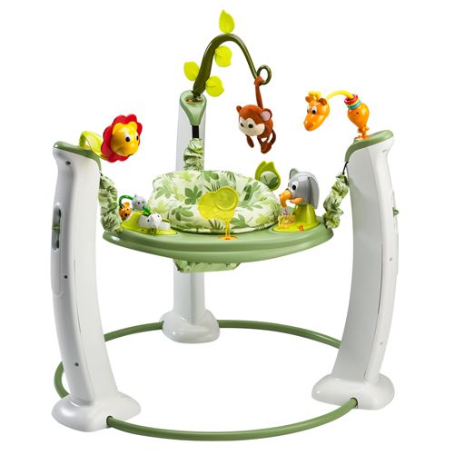 ExerSaucer®Jump & Learn Stationary Jumper Safari Friends at Sears.com