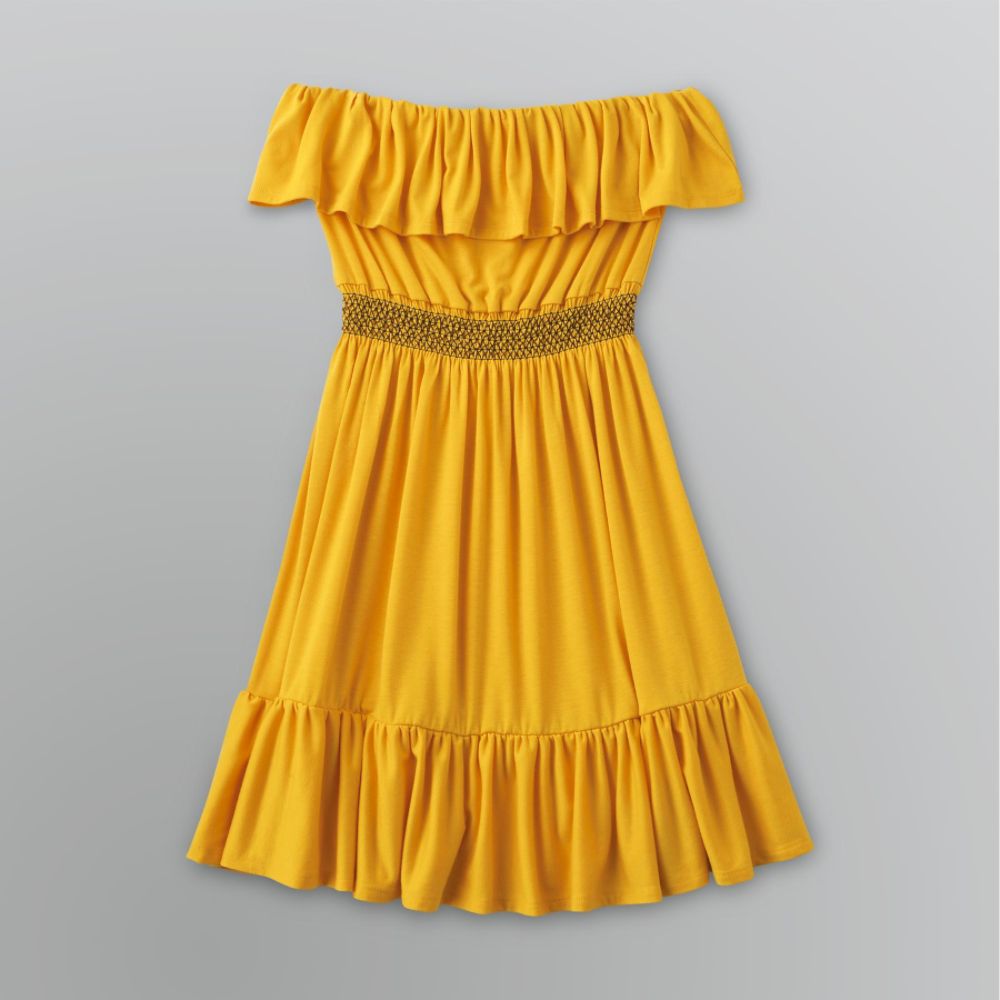 Bongo Junior's Smocked Curtain Ruffle Tube Dress at Kmart.com