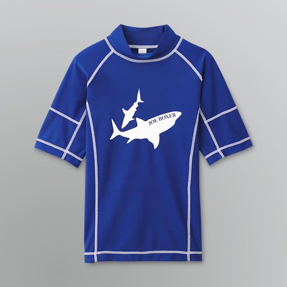 Joe Boxer Boy's Shark Graphic Rash Guard Swim Shirt at Sears.com