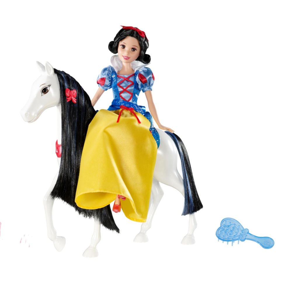 Disney Princess SPARKLING PRINCESS Doll & Royal Horse SNOW WHITE