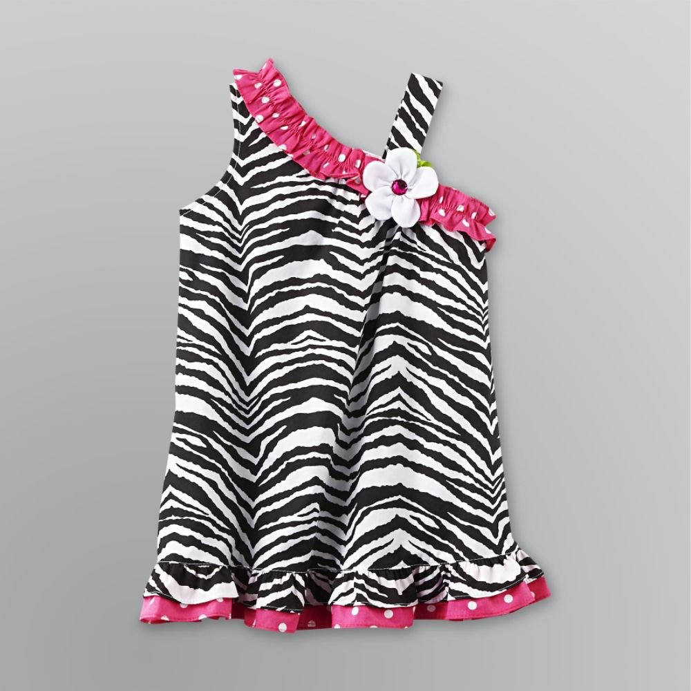 Rare Too Toddler Girl's Ruffled Zebra Sundress at Sears.com