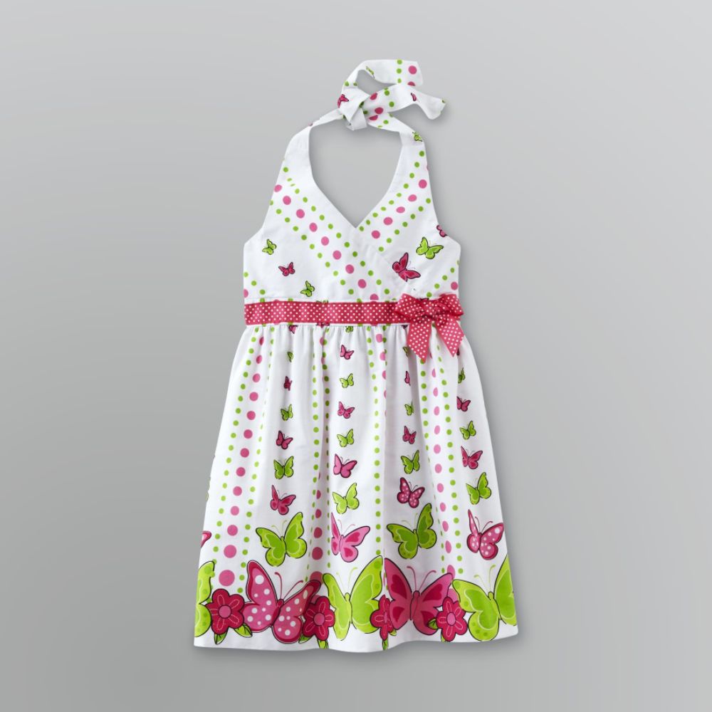 Rare Too Toddler Girl's Cotton Butterfly Halter Dress at Sears.com