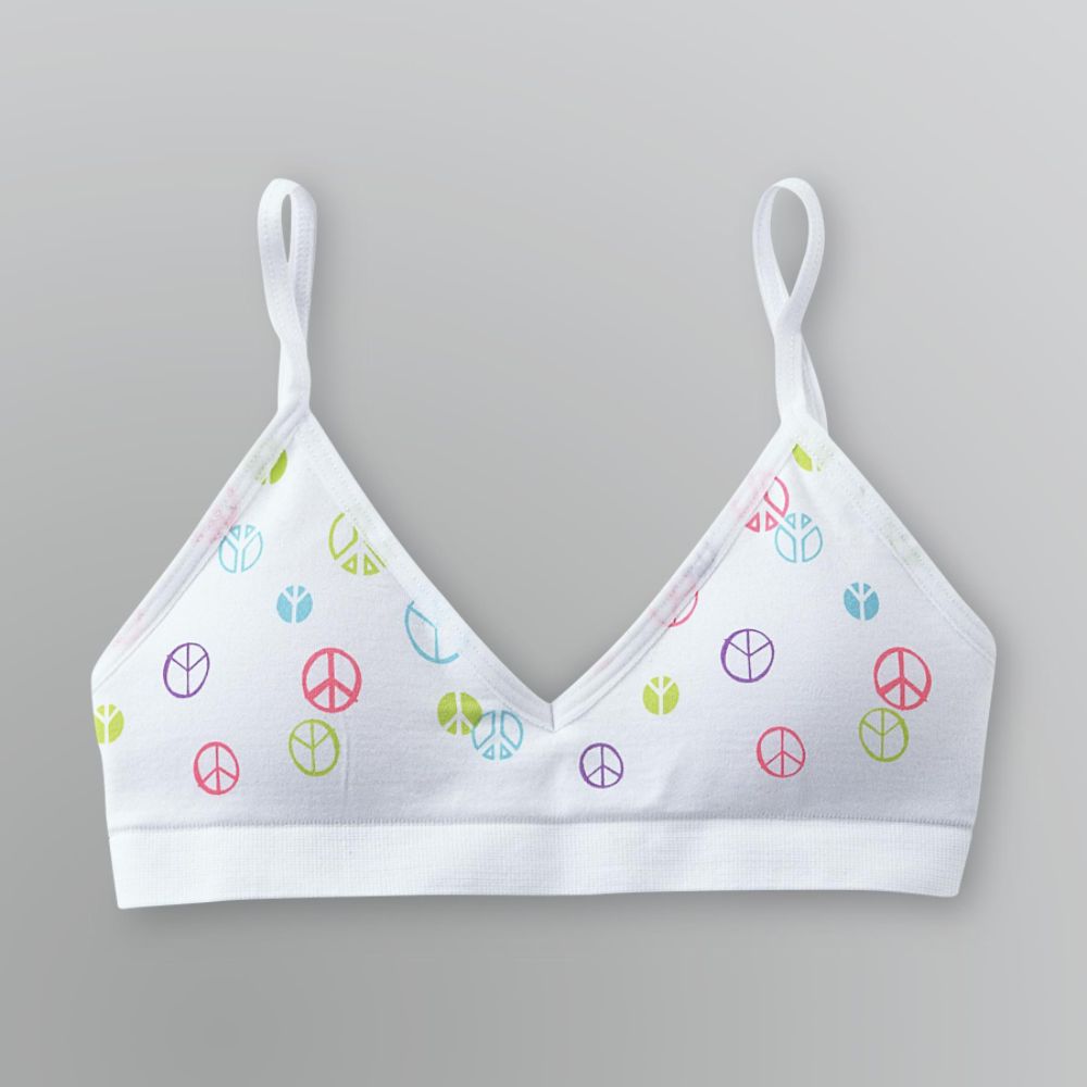 Maidenform Girl's Seamless Peace Sign Cropped Training Bra at Kmart.com