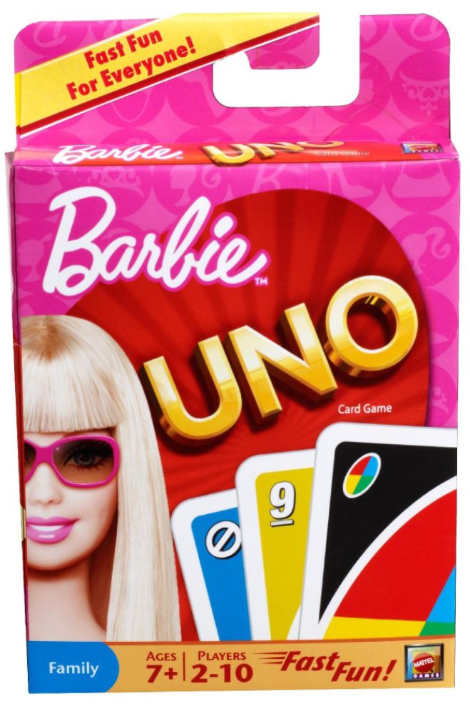 Mattel UNO® Kids Card Game BARBIE at Kmart.com