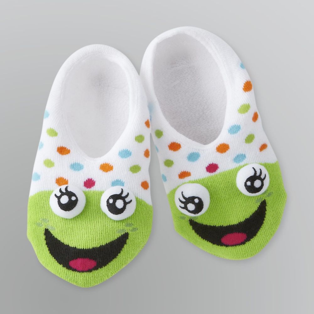 Joe Boxer Girl's 3-D Frog Face Slippers at Sears.com
