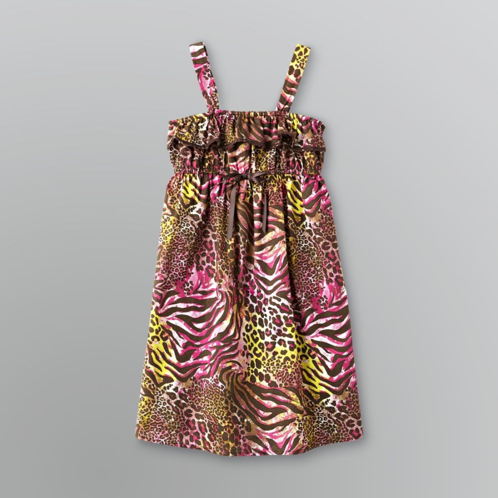 Basic Editions Girl's Ruffled Empire Waist Sundress at Kmart.com
