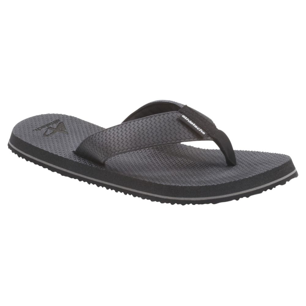 Athletech Men's Marshall Thong - Black at Kmart.com