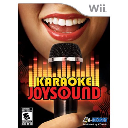 Konami Karaoke Joysound with microphone at Kmart.com