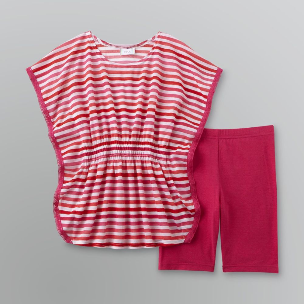 Piper Girl's Dolman-Sleeve Top and Shorts Set at Kmart.com