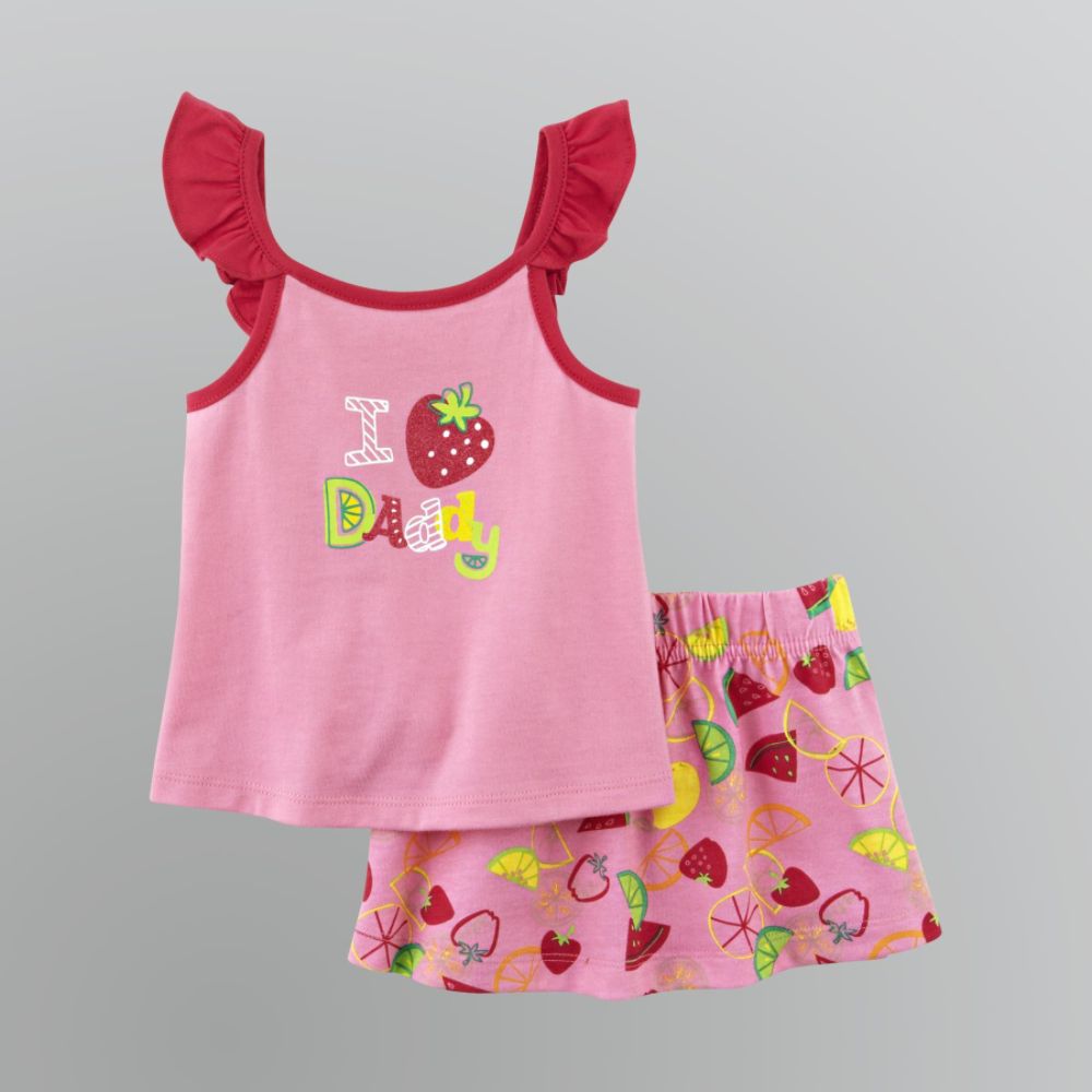WonderKids Toddler Girl's Tank and Skirt Outfit - 2 pc. at Kmart.com