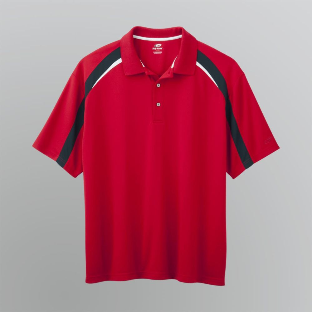 Top-Flite Men's Big & Tall Colorblock Golf Shirt at Sears.com