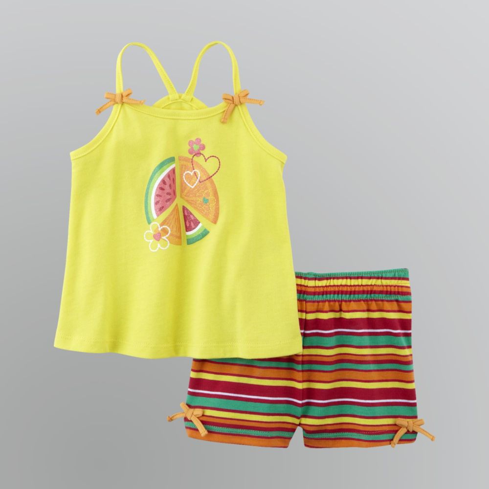 WonderKids Toddler Girl's Fruit Slice Shorts Set - 2 pc. at Kmart.com