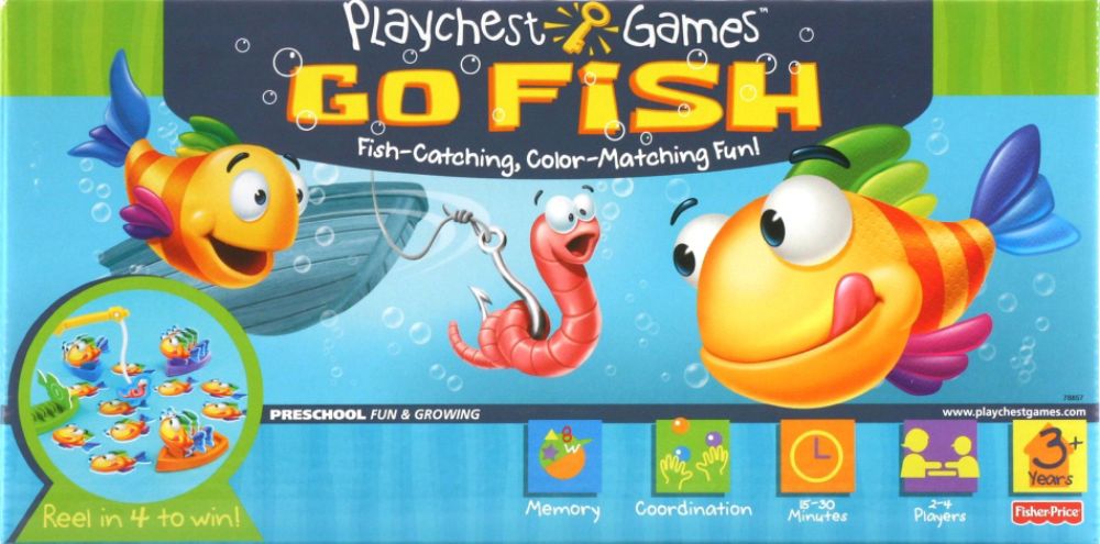 Mattel PLAYCHEST GAMES® Go Fish at Kmart.com
