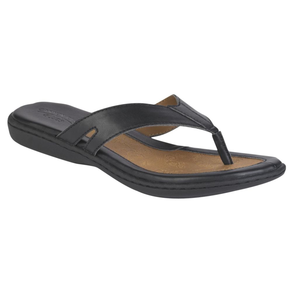 Canyon River Blues Women's Dynah Comfort Thong - Black at Sears.com