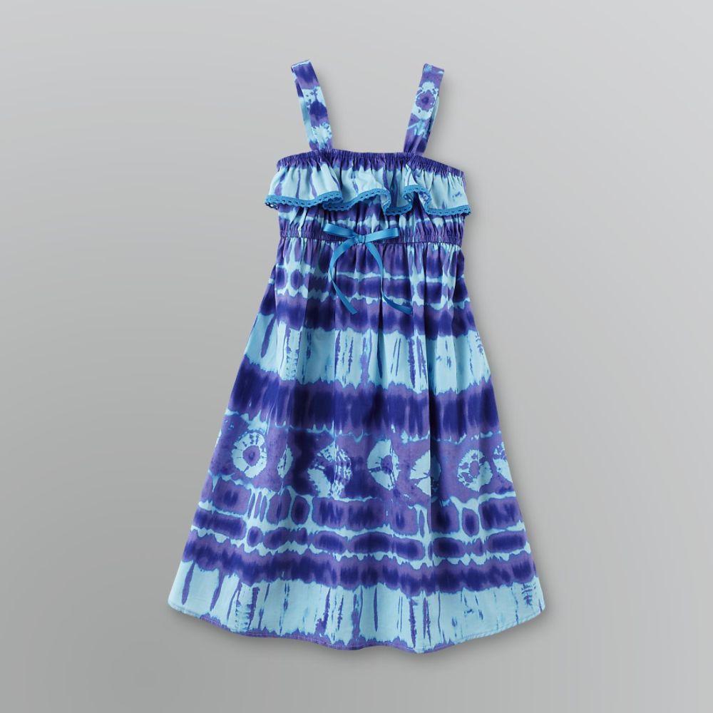Basic Editions Girl's Ruffle Empire Waist Sundress at Kmart.com