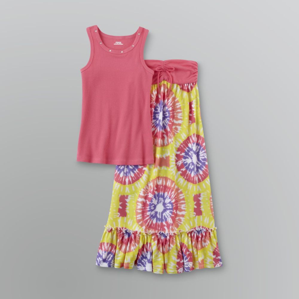 Piper Girl's 2-Pc. 3 Ways Tank & Dress Set at Kmart.com