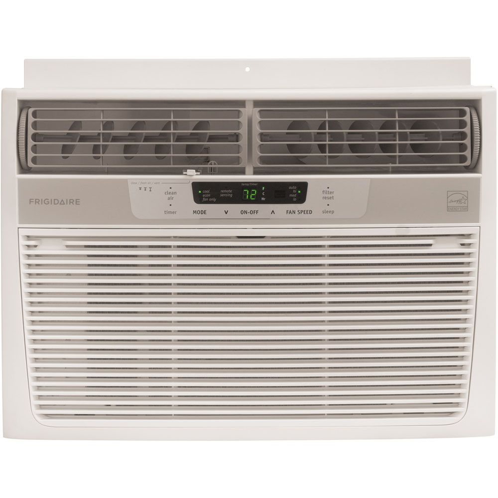 Frigidaire FRA106CV1 Energy Star 10,000 BTU 115-Volt Window-Mounted Compact Air Conditioner with Temperature Sensing Remote Control at Kmart.com