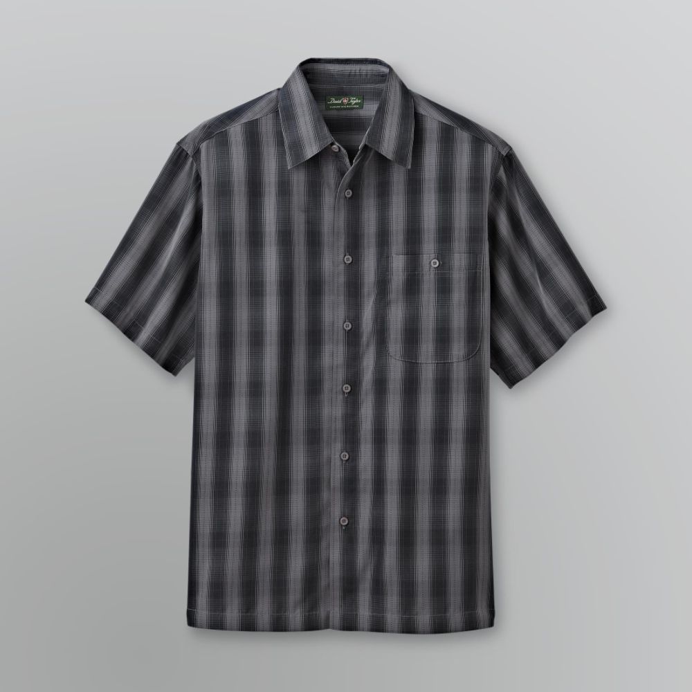 David Taylor Men's Big & Tall Microfiber Sport Shirt at Sears.com
