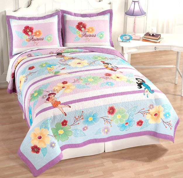 Disney Fairies Twin Quilt