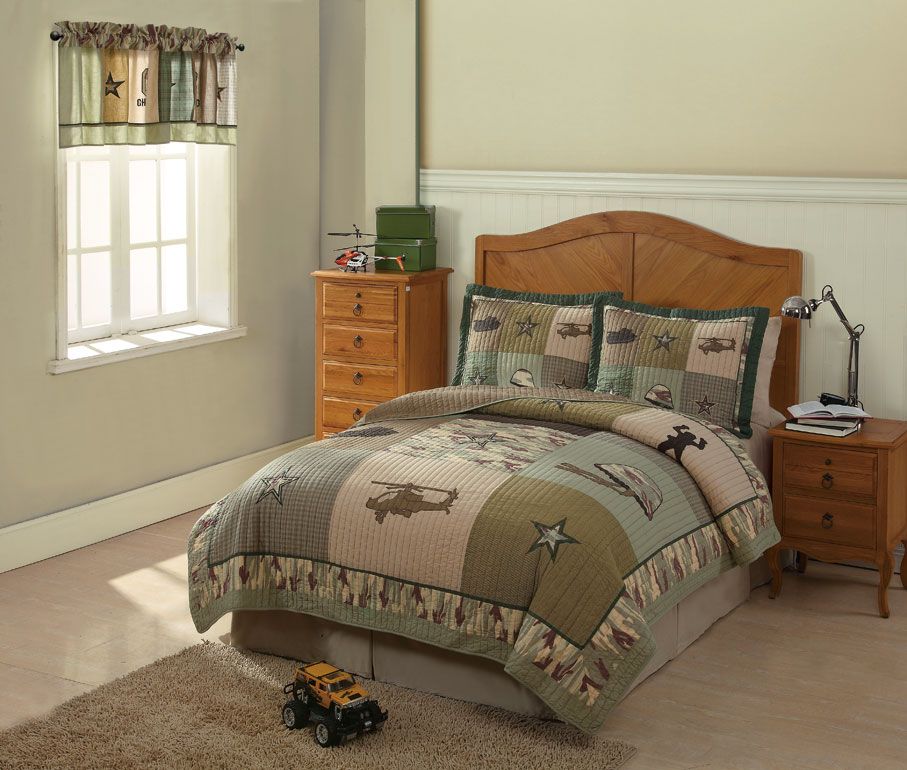 My World Alpha Bravo Charlie Twin Quilt with Sham at Sears.com