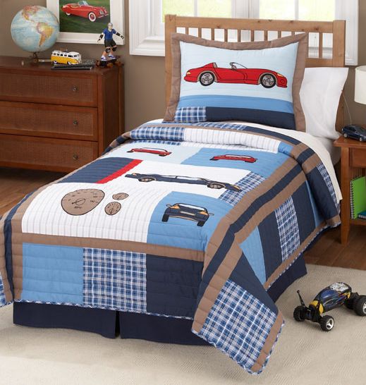 My World Cars Twin Quilt with Pillow Sham at Sears.com