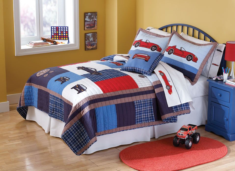 My World Cars Full / Queen Quilt with 2 Shams at Sears.com