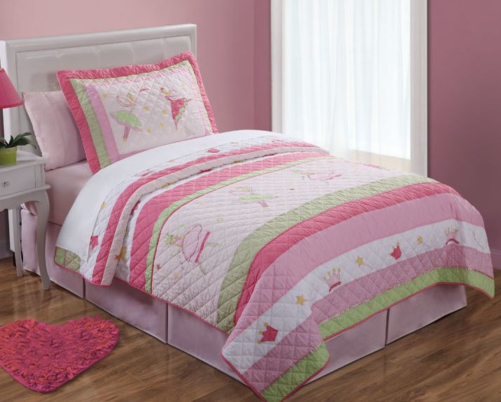 My World Fairy Ballerinas Twin Quilt with Pillow Sham at Kmart.com