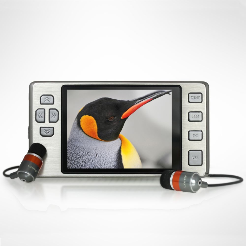 Latte&reg; Ice 8GB Video MP3 Player with