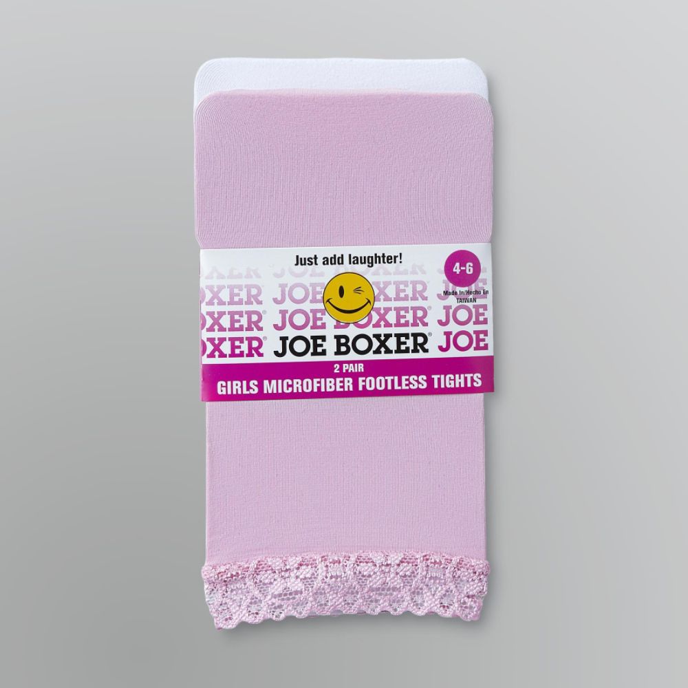 Joe Boxer Girl's Microfiber Footless Tights - 2 Pairs at Kmart.com