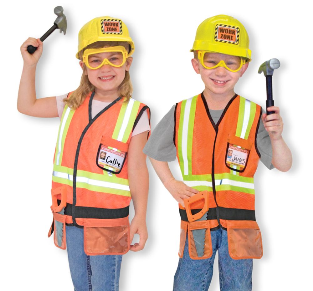 Melissa & Doug Construction Worker Role Play Costume Set at Kmart.com