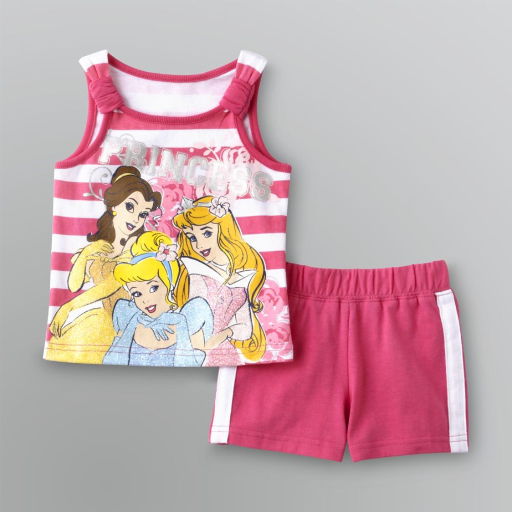 Disney Princess Infant & Toddler Girl's Shorts Set at Kmart.com